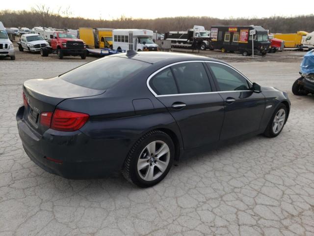 WBAXH5C58DDW14317 - 2013 BMW 528 XI CHARCOAL photo 3