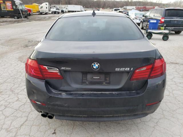 WBAXH5C58DDW14317 - 2013 BMW 528 XI CHARCOAL photo 6