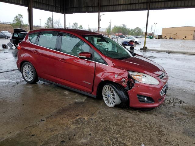 1FADP5BU4DL517869 - 2013 FORD C-MAX SEL RED photo 4