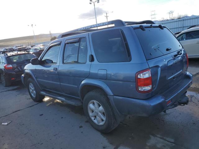 JN8DR09Y12W734229 - 2002 NISSAN PATHFINDER LE ლურჯი ფოტო 2