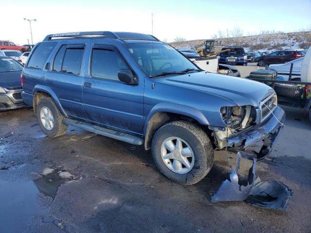 JN8DR09Y12W734229 - 2002 NISSAN PATHFINDER LE ლურჯი ფოტო 4