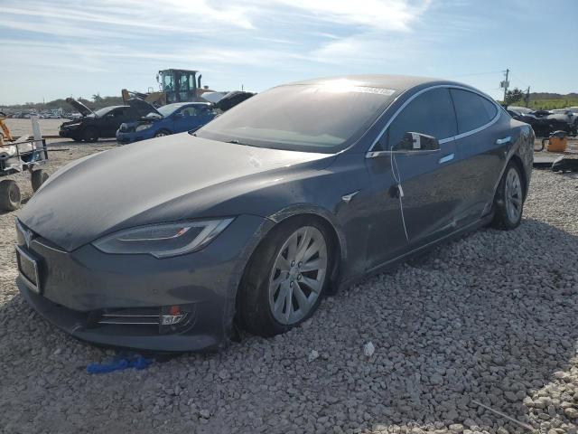5YJSA1E24JF244484 - 2018 TESLA MODEL S GRAY photo 1
