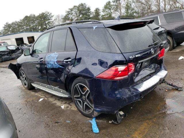 4JGDA5HB2JB172131 - 2018 MERCEDES-BENZ GLE 350 4MATIC BLUE photo 2