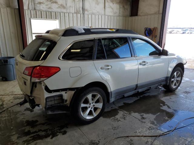 4S4BRBKC7D3248182 - 2013 SUBARU OUTBACK 2.5I LIMITED WHITE photo 3