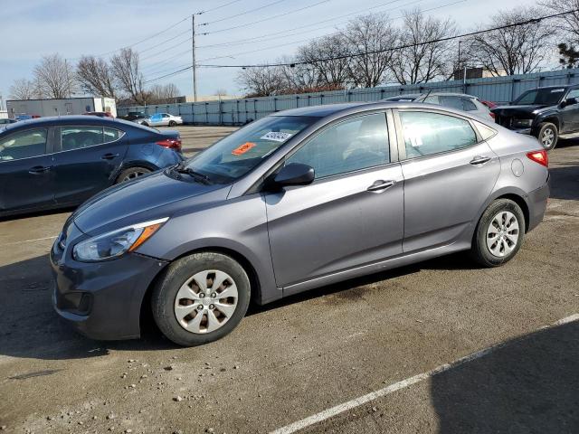 KMHCT4AE6GU985179 - 2016 HYUNDAI ACCENT SE GRAY photo 1