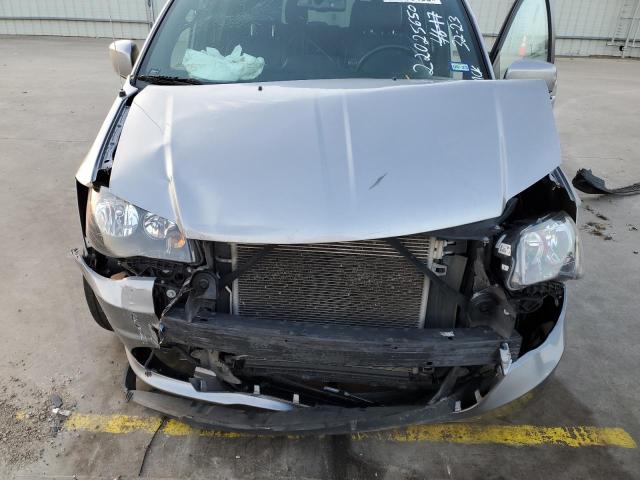 2C4RDGEG8HR760463 - 2017 DODGE GRAND CARA GT SILVER photo 12