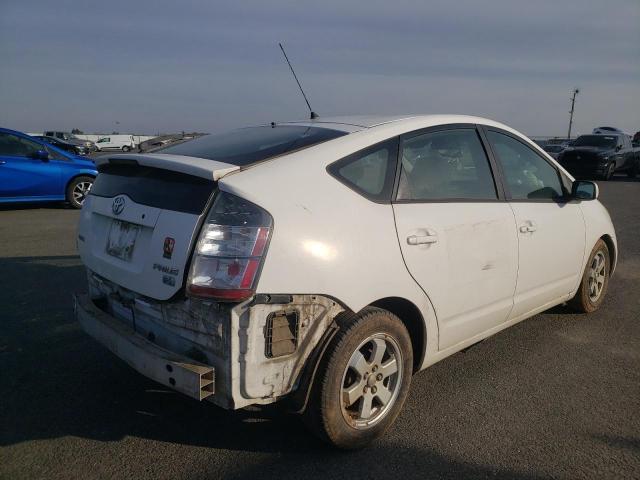 JTDKB20U453015141 - 2005 TOYOTA PRIUS WHITE photo 3