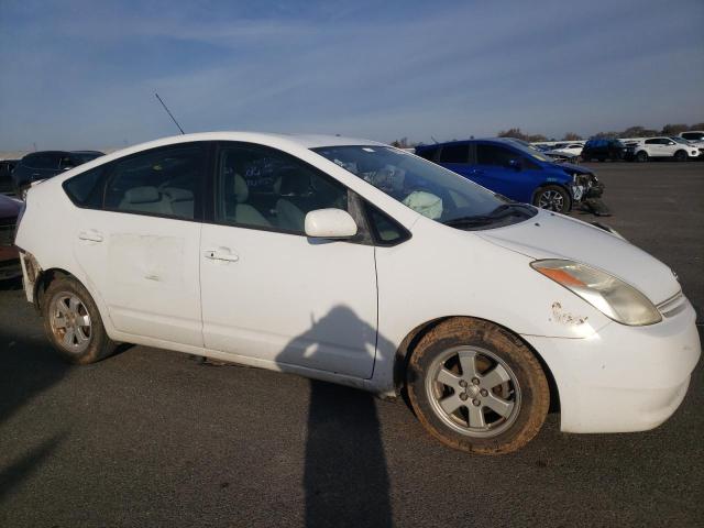 JTDKB20U453015141 - 2005 TOYOTA PRIUS WHITE photo 4