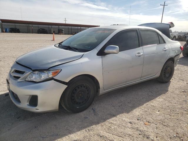 2T1BU4EE7BC630308 - 2011 TOYOTA COROLLA BASE SILVER photo 1