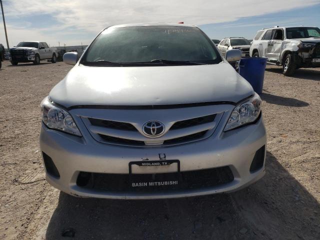 2T1BU4EE7BC630308 - 2011 TOYOTA COROLLA BASE SILVER photo 5