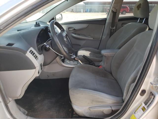 2T1BU4EE7BC630308 - 2011 TOYOTA COROLLA BASE SILVER photo 7