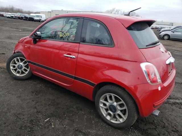 3C3CFFAR2DT529037 - 2013 FIAT 500 POP RED photo 2