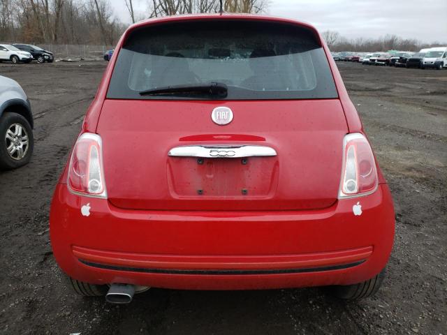 3C3CFFAR2DT529037 - 2013 FIAT 500 POP RED photo 6