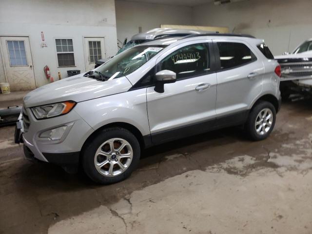 MAJ6P1ULXJC163504 - 2018 FORD ECOSPORT SE SILVER photo 1