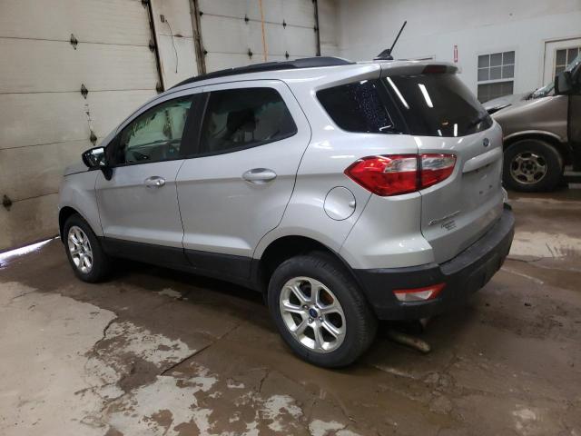 MAJ6P1ULXJC163504 - 2018 FORD ECOSPORT SE SILVER photo 2