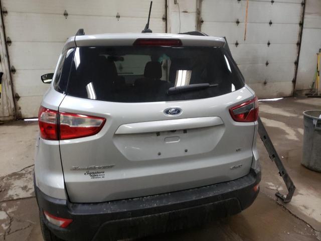 MAJ6P1ULXJC163504 - 2018 FORD ECOSPORT SE SILVER photo 6