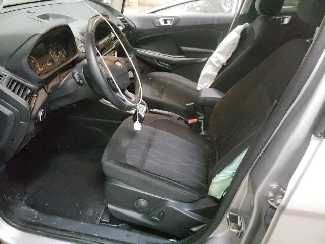 MAJ6P1ULXJC163504 - 2018 FORD ECOSPORT SE SILVER photo 7