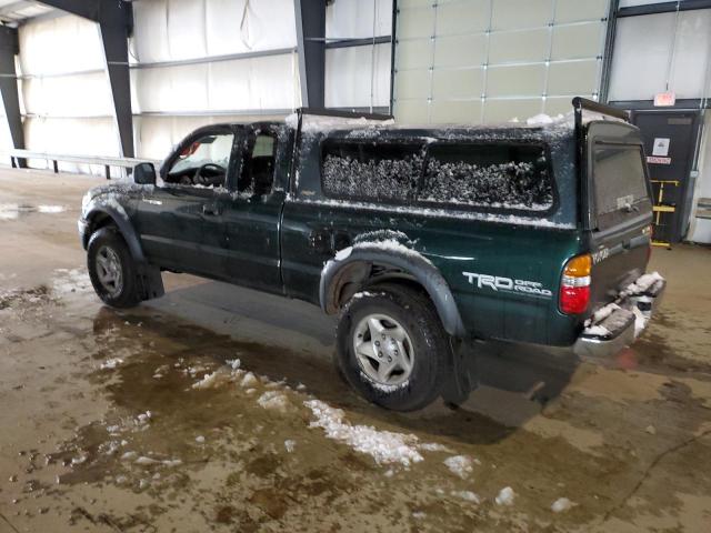 5TESM92N22Z095870 - 2002 TOYOTA TACOMA XTRACAB PRERUNNER მწვანე ფოტო 2
