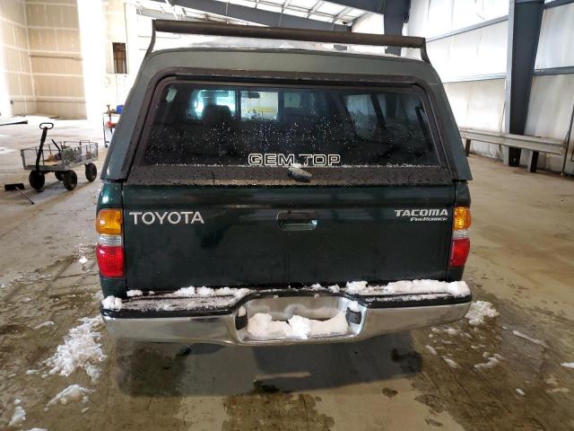 5TESM92N22Z095870 - 2002 TOYOTA TACOMA XTRACAB PRERUNNER მწვანე ფოტო 6