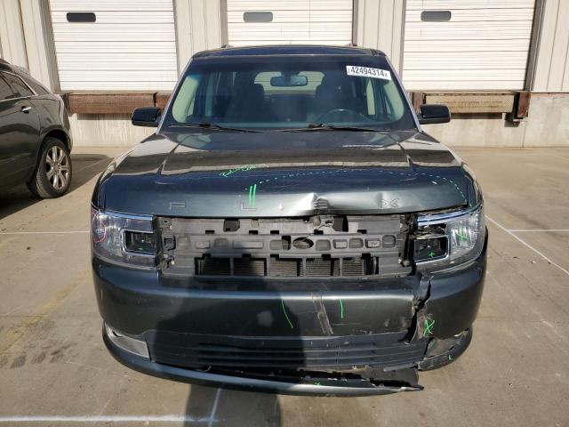 2FMHK6C82FBA08122 - 2015 FORD FLEX SEL GREEN photo 5