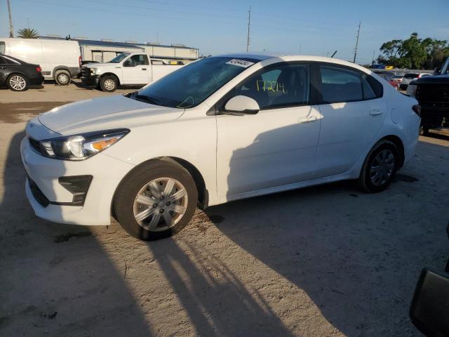 3KPA24AD6PE536735 - 2023 KIA RIO LX WHITE photo 1