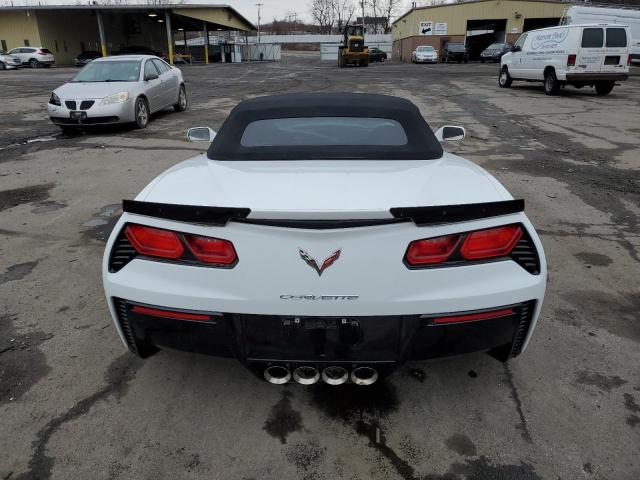 1G1Y13D79K5121701 - 2019 CHEVROLET CORVETTE GRAND SPORT 3LT WHITE photo 6