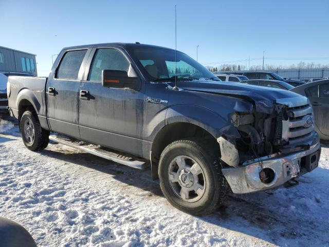 1FTFW1EF4BFB18175 - 2011 FORD F150 SUPERCREW BLUE photo 4