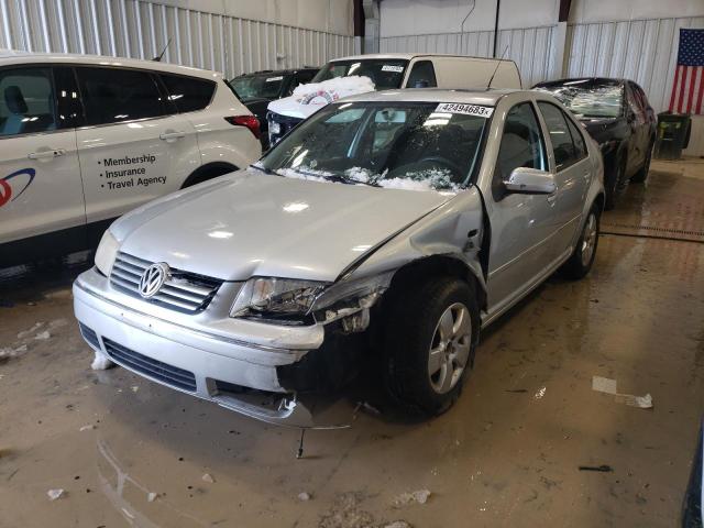 3VWSK69MX5M058100 - 2005 VOLKSWAGEN JETTA GLS SILVER photo 1