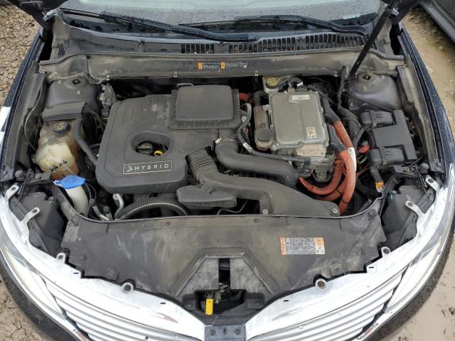 3LN6L2LU0ER813238 - 2014 LINCOLN MKZ HYBRID CHARCOAL photo 11