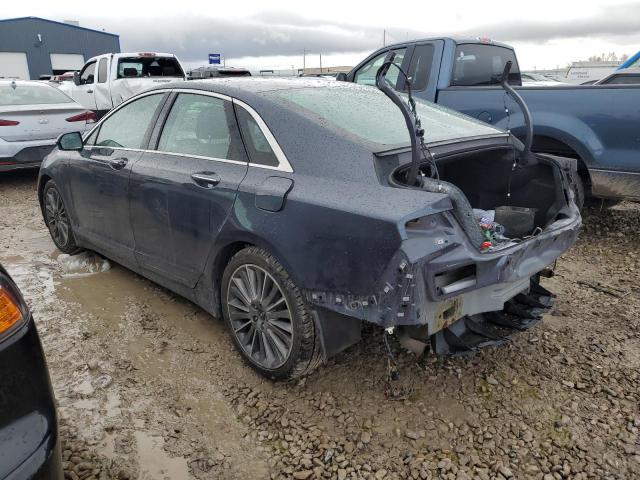 3LN6L2LU0ER813238 - 2014 LINCOLN MKZ HYBRID CHARCOAL photo 2