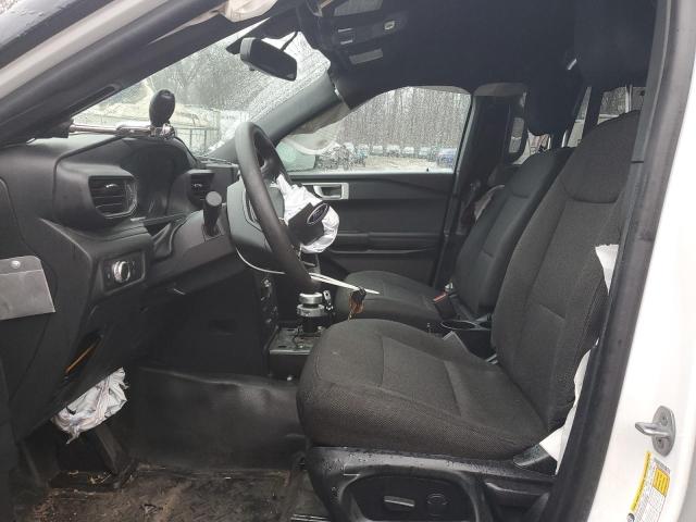 1FM5K8AWXNNA03317 - 2022 FORD EXPLORER POLICE INTERCEPTOR 白色 照片 7