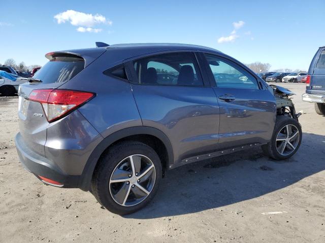 3CZRU6H52NM729257 - 2022 HONDA HR-V EX GRAY photo 3