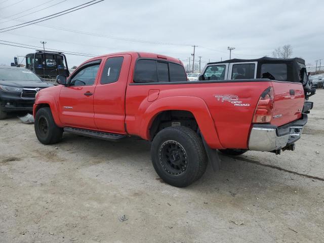5TEUU42N76Z158463 - 2006 TOYOTA TACOMA ACCESS CAB Қызыл фото 2