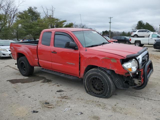 5TEUU42N76Z158463 - 2006 TOYOTA TACOMA ACCESS CAB Қызыл фото 4