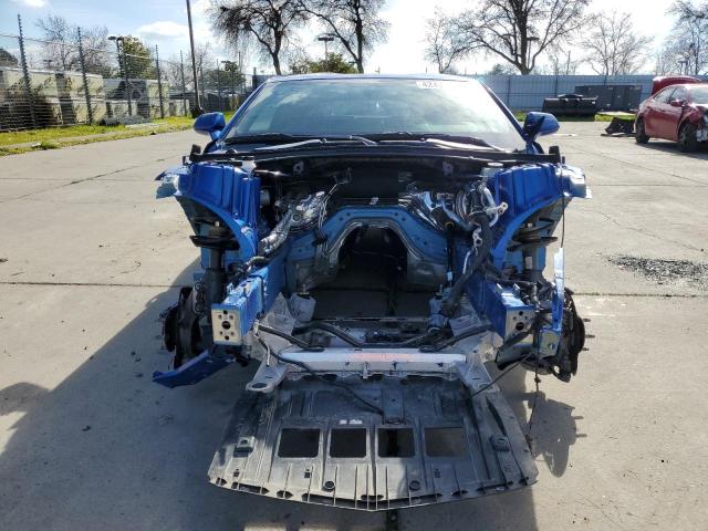 1G1FE1R7XJ0100344 - 2018 CHEVROLET CAMARO SS BLUE photo 5