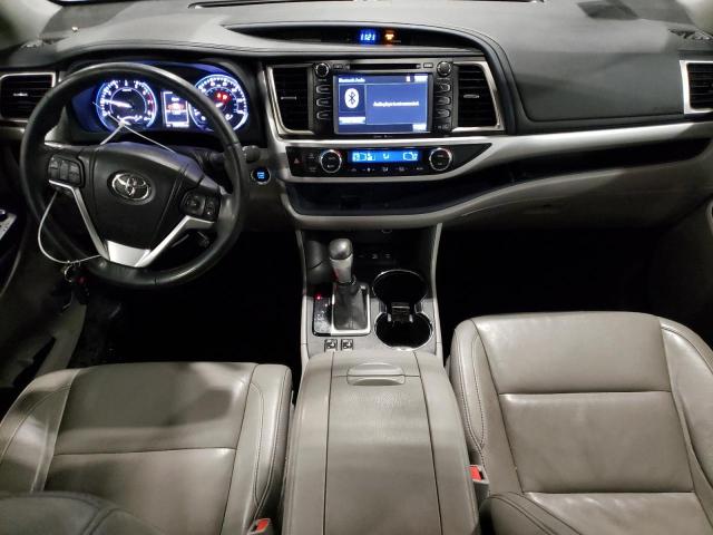 5TDJKRFH0ES020110 - 2014 TOYOTA HIGHLANDER XLE BLUE photo 8