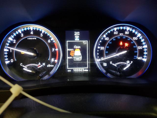 5TDJKRFH0ES020110 - 2014 TOYOTA HIGHLANDER XLE BLUE photo 9