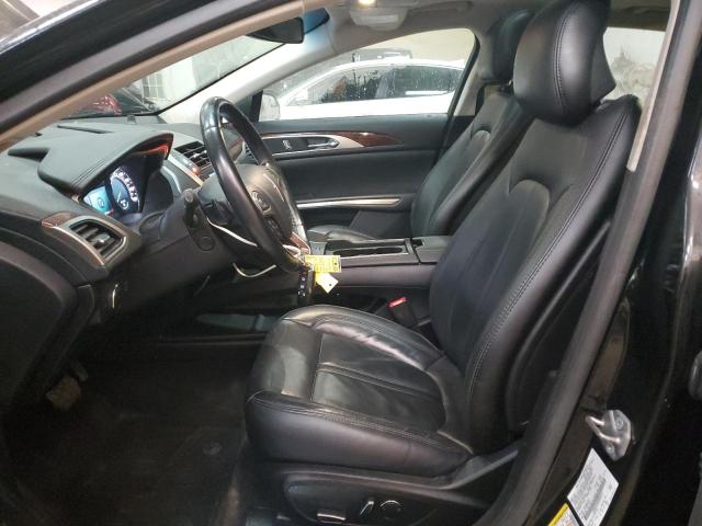 3LN6L2J9XGR600511 - 2016 LINCOLN MKZ BLACK photo 7