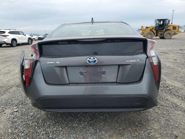 JTDKBRFU0H3055866 - 2017 TOYOTA PRIUS CHARCOAL photo 6