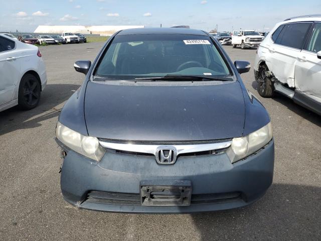 JHMFA36247S031945 - 2007 HONDA CIVIC HYBRID BLUE photo 5