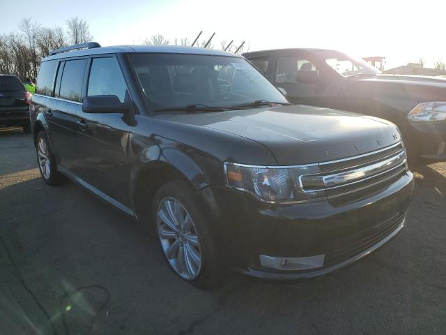 2FMHK6C82EBD33917 - 2014 FORD FLEX SEL BLACK photo 4