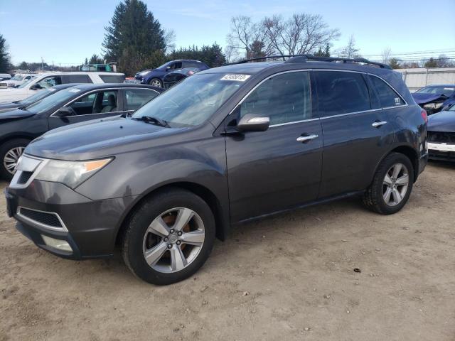 2HNYD2H34CH512209 - 2012 ACURA MDX TECHNOLOGY GRAY photo 1