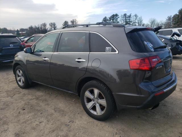 2HNYD2H34CH512209 - 2012 ACURA MDX TECHNOLOGY GRAY photo 2