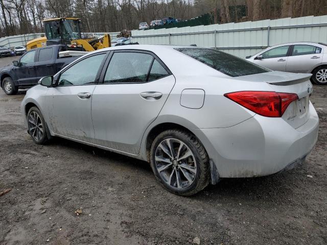 2T1BURHE2HC880251 - 2017 TOYOTA COROLLA L SILVER photo 2