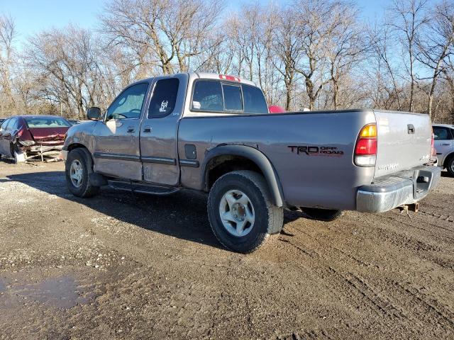 5TBBT441X1S179066 - 2001 TOYOTA TUNDRA ACCESS CAB Gris photo 2