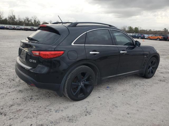 JN8CS1MU3HM144354 - 2017 INFINITI QX70 BLACK photo 3