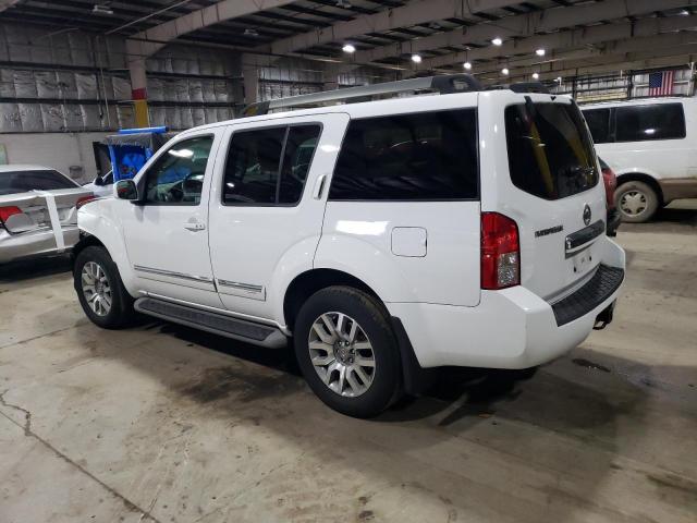 5N1AR1NB2AC606941 - 2010 NISSAN PATHFINDER S WHITE photo 2