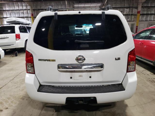 5N1AR1NB2AC606941 - 2010 NISSAN PATHFINDER S WHITE photo 6