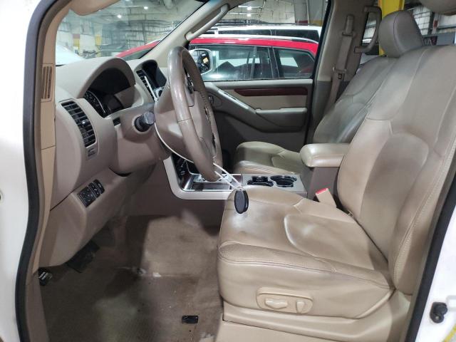 5N1AR1NB2AC606941 - 2010 NISSAN PATHFINDER S WHITE photo 7