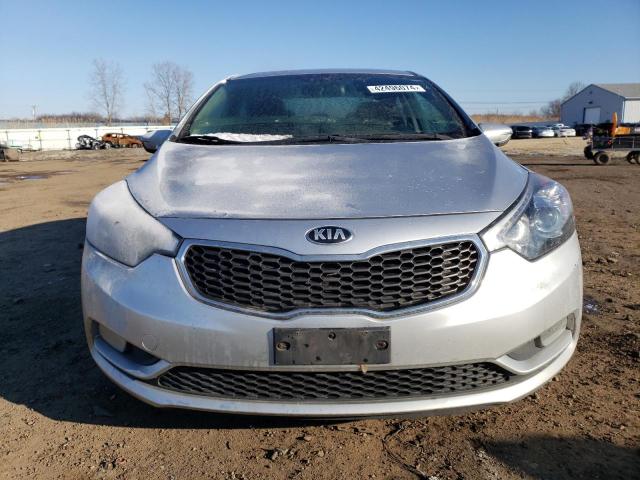 KNAFX4A81E5155181 - 2014 KIA FORTE EX SILVER photo 5